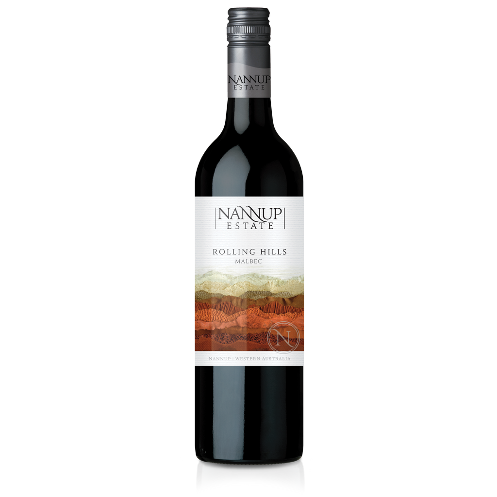 Rolling Hills, Rolling Hills Malbec, Malbec, Nannup Estate, Nannup, Blackwood Valley Wine, Smooth, Easy Drinking